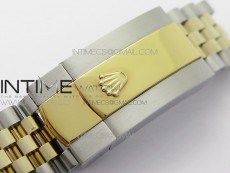 DateJust 41 126333 Wrapped SS/YG ARF 1:1 Best Edition YG Dial Crystal Markers on Wrapped SS/YG Jubilee Bracelet A3235