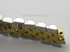DateJust 41 126333 Wrapped SS/YG ARF 1:1 Best Edition YG Dial Crystal Markers on Wrapped SS/YG Jubilee Bracelet A3235