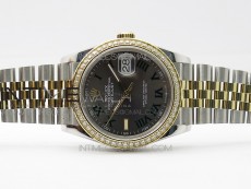 DateJust 36 SS/YG 126283 JDF 1:1 Best Edition Gray Dial on Jubilee Bracelet