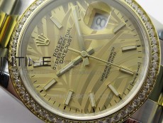 DateJust 36 SS/YG 126283 JDF 1:1 Best Edition New YG Dial on Jubilee Bracelet