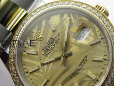 DateJust 36 SS/YG 126283 JDF 1:1 Best Edition New YG Dial on Jubilee Bracelet