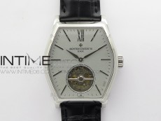 Malte Tourbillon SS VCR Best Edition Gray Dial on Black Croco Leather Strap