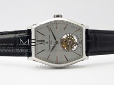Malte Tourbillon SS VCR Best Edition Gray Dial on Black Croco Leather Strap
