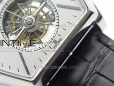 Malte Tourbillon SS VCR Best Edition Gray Dial on Black Croco Leather Strap