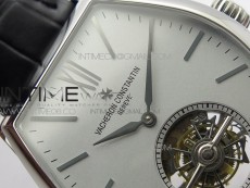 Malte Tourbillon SS VCR Best Edition Gray Dial on Black Croco Leather Strap