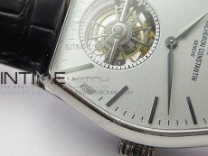 Malte Tourbillon SS VCR Best Edition Gray Dial on Black Croco Leather Strap