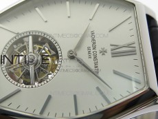 Malte Tourbillon SS VCR Best Edition White Dial on Black Croco Leather Strap