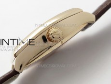 Malte Tourbillon RG VCR Best Edition White Dial on Black Croco Leather Strap