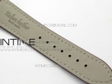 Malte Tourbillon RG VCR Best Edition White Dial on Black Croco Leather Strap
