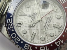 GMT-Master II 116719 BLNR Red/Blue Ceramic 904L BP 1:1 Best Edition White Dial On VR3285 (Correct Hand Stack)