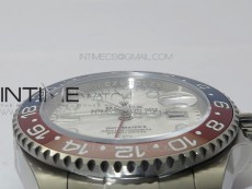 GMT-Master II 116719 BLNR Red/Blue Ceramic 904L BP 1:1 Best Edition White Dial On VR3285 (Correct Hand Stack)