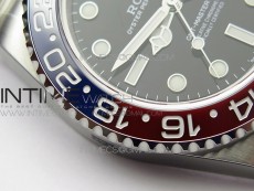 GMT-Master II 116719 BLNR Red/Blue Ceramic 904L BP 1:1 Best Edition Black Dial On VR3285 (Correct Hand Stack)
