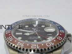 GMT-Master II 116719 BLNR Red/Blue Ceramic 904L BP 1:1 Best Edition Black Dial On VR3285 (Correct Hand Stack)
