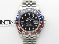 GMT Master II 126710 BLRO Red/Blue 904L SS MIF 1:1 Best Edition on Jubilee Bracelet VR3285 CHS