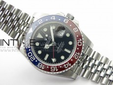 GMT Master II 126710 BLRO Red/Blue 904L SS MIF 1:1 Best Edition on Jubilee Bracelet VR3285 CHS