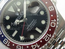 GMT Master II 126710 BLRO Red/Blue 904L SS MIF 1:1 Best Edition on Jubilee Bracelet VR3285 CHS