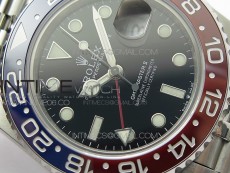 GMT Master II 126710 BLRO Red/Blue 904L SS MIF 1:1 Best Edition on Jubilee Bracelet VR3285 CHS