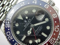 GMT Master II 126710 BLRO Red/Blue 904L SS MIF 1:1 Best Edition on Jubilee Bracelet VR3285 CHS