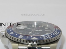 GMT Master II 126710 BLRO Red/Blue 904L SS MIF 1:1 Best Edition on Jubilee Bracelet VR3285 CHS
