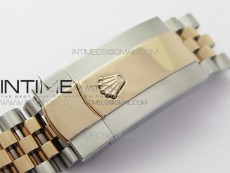 DateJust 36 SS/RG 126201 BP 1:1 Best Edition Silver Dial on Jubilee Bracelet
