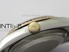 DateJust 36 SS/RG 126281 BP 1:1 Best Edition Silver Dial on Oyster Bracelet