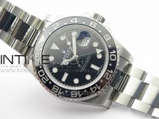 GMT Master II 116710 LN 904L SS Clean Factory 1:1 Best Edition on Oyster Bracelet VR3186 CHS