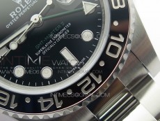 GMT Master II 116710 LN 904L SS Clean Factory 1:1 Best Edition on Oyster Bracelet VR3186 CHS