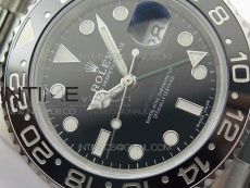 GMT Master II 116710 LN 904L SS Clean Factory 1:1 Best Edition on Oyster Bracelet VR3186 CHS