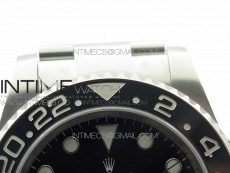 GMT Master II 116710 LN 904L SS Clean Factory 1:1 Best Edition on Oyster Bracelet VR3186 CHS