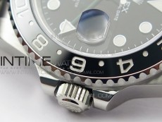 GMT Master II 116710 LN 904L SS Clean Factory 1:1 Best Edition on Oyster Bracelet VR3186 CHS
