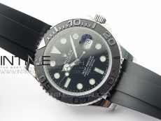 Yacht-Master 42mm 226659 3EF 1:1 Best Edition 3D Black Ceramic Bezel on Black Rubber Strap VS3235