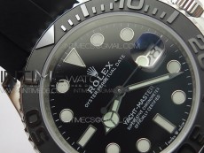 Yacht-Master 42mm 226659 3EF 1:1 Best Edition 3D Black Ceramic Bezel on Black Rubber Strap VS3235