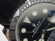 Yacht-Master 42mm 226659 3EF 1:1 Best Edition 3D Black Ceramic Bezel on Black Rubber Strap VS3235