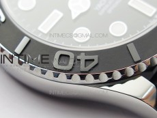Yacht-Master 42mm 226659 3EF 1:1 Best Edition 3D Black Ceramic Bezel on Black Rubber Strap VS3235