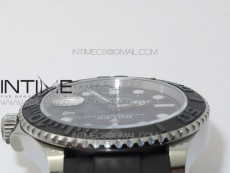 Yacht-Master 42mm 226659 3EF 1:1 Best Edition 3D Black Ceramic Bezel on Black Rubber Strap VS3235