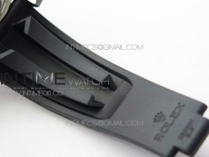 Yacht-Master 42mm 226659 3EF 1:1 Best Edition 3D Black Ceramic Bezel on Black Rubber Strap VS3235