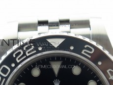 GMT-Master II 126710 Black/Blue Ceramic Bezel 904L SS GMF 1:1 Best Edition Black Dial on 904L Jubilee Bracelet A3285
