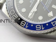 GMT-Master II 126710 Black/Blue Ceramic Bezel 904L SS GMF 1:1 Best Edition Black Dial on 904L Jubilee Bracelet A3285