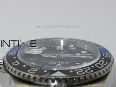 GMT-Master II 126710 Black/Blue Ceramic Bezel 904L SS GMF 1:1 Best Edition Black Dial on 904L Jubilee Bracelet A3285