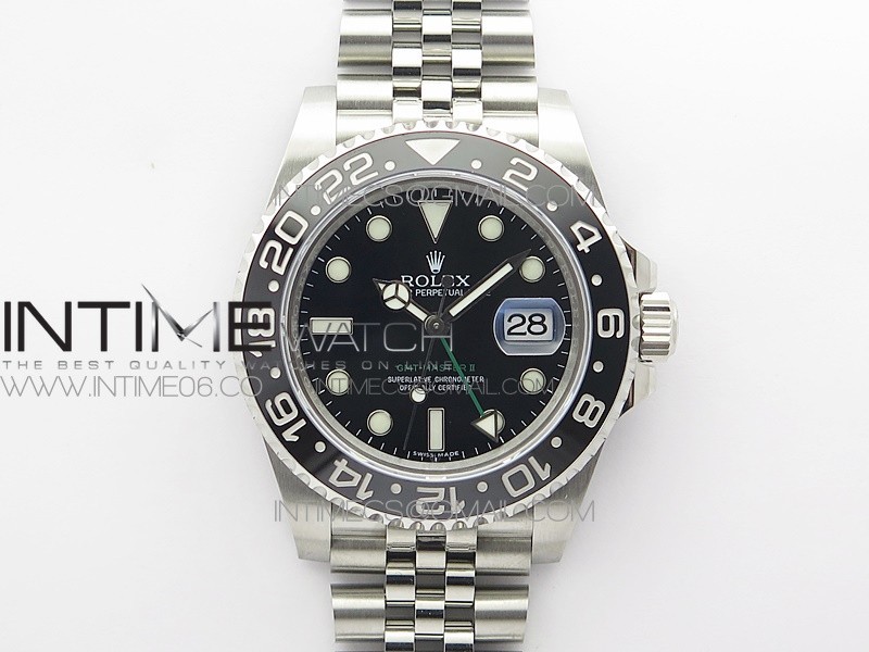GMT-Master II 116710 LN Black Ceramic 904L Steel VRF 1:1 Best Edition On Jubilee Braclet VR3186 CHS V3 (CF Bezel) GMT-Master II 116710 LN Black Ceramic 904L Steel VRF 1:1 Best Edition On Jubilee Braclet VR3186 CHS V3 (CF Bezel)
