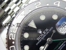 GMT-Master II 116710 LN Black Ceramic 904L Steel VRF 1:1 Best Edition On Jubilee Braclet VR3186 CHS V3 (CF Bezel)