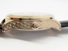 Master Tourbillion RG White Dial on Brown Leather Strap