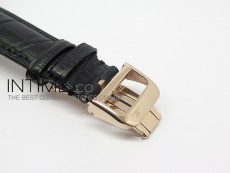 Master Tourbillion RG White Dial on Brown Leather Strap