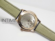 Master Tourbillion RG White Dial on Brown Leather Strap
