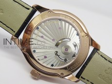 Master Tourbillion RG White Dial on Brown Leather Strap