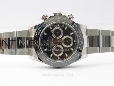 Daytona 116500 Clean 1:1 Best Edition 904L SS Case and Bracelet Black Dial SA4130