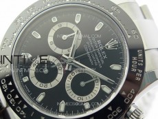 Daytona 116500 Clean 1:1 Best Edition 904L SS Case and Bracelet Black Dial SA4130