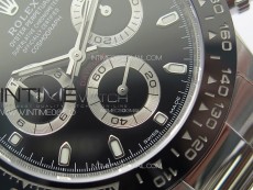 Daytona 116500 Clean 1:1 Best Edition 904L SS Case and Bracelet Black Dial SA4130