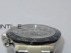 Daytona 116500 Clean 1:1 Best Edition 904L SS Case and Bracelet Black Dial SA4130