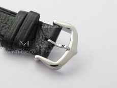 Tank Louis Ladies 22mm SS 8848F 1:1 Best Edition White Dial on Black Leather Strap Ronda Quartz